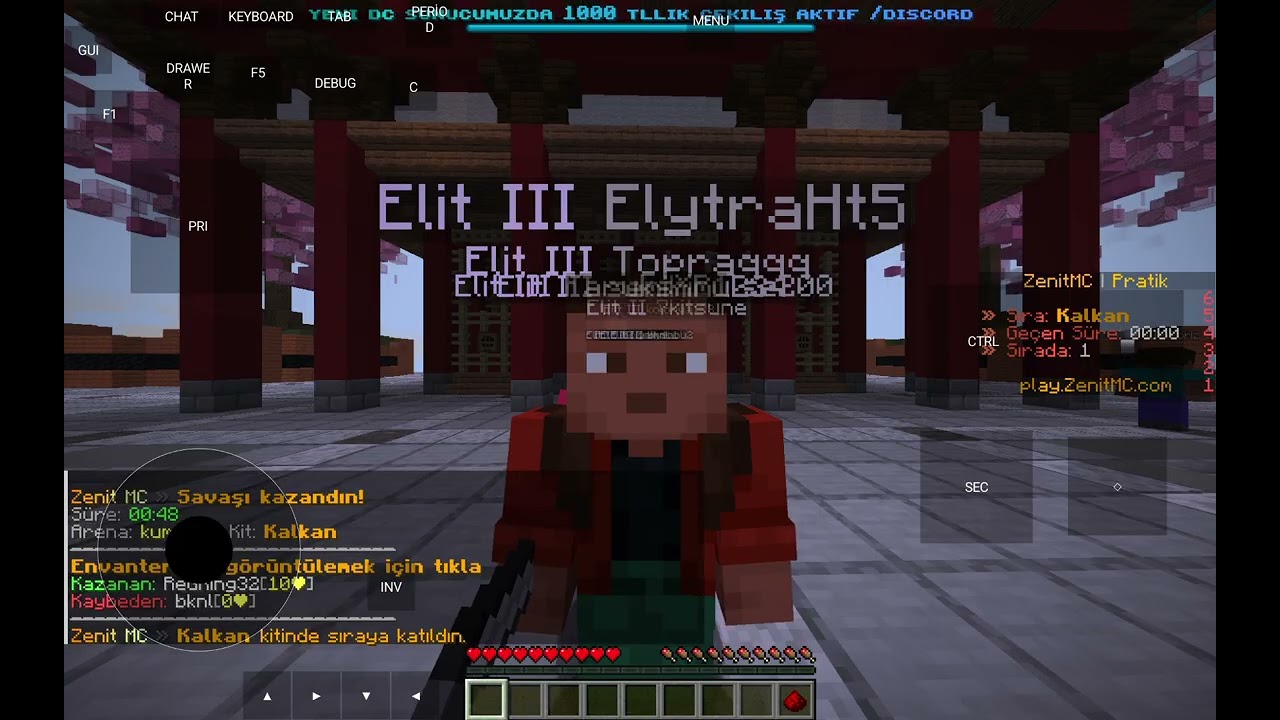 JAVA DAN AXE PVP oyna.zenitmc.com Dan 