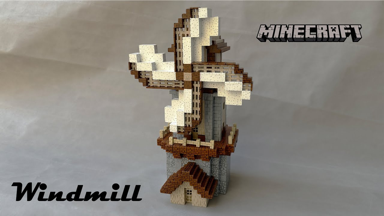 🪵 I Built a Minecraft Windmill in Real Life