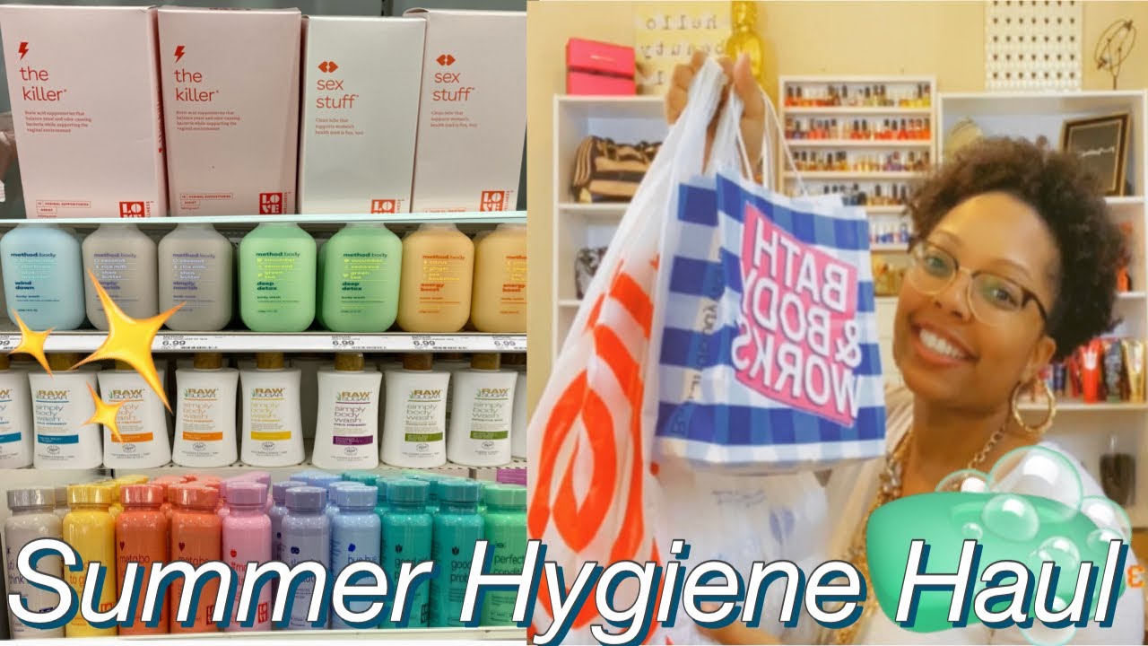 Feminine Hygiene Haul | I Went To 6 Stores #hygienehaul #hygiene