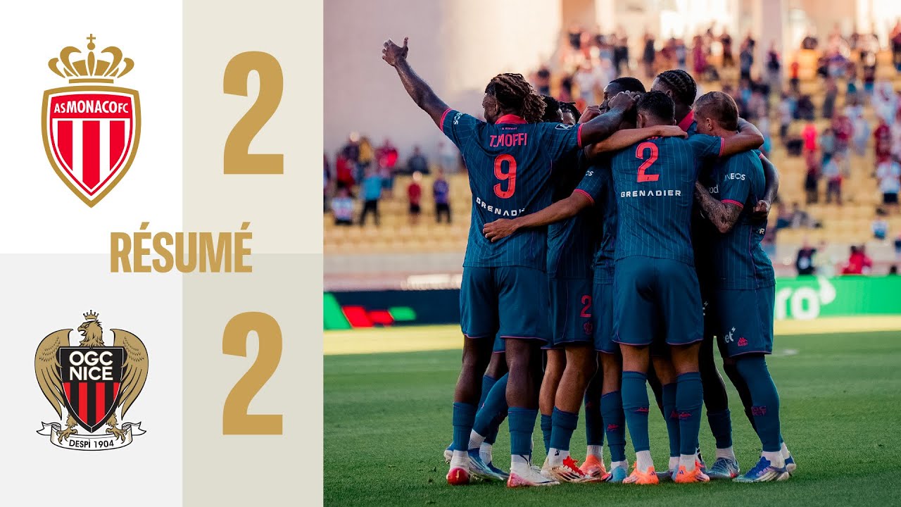 R&eacute;sum&eacute; : Monaco - Nice (2-2) I J7 - Ligue 1 McDonald's 2025-2026