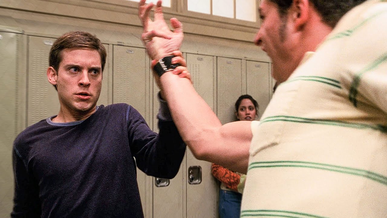 Peter vs. School Bully Flash Fight Scene | Spider-Man
