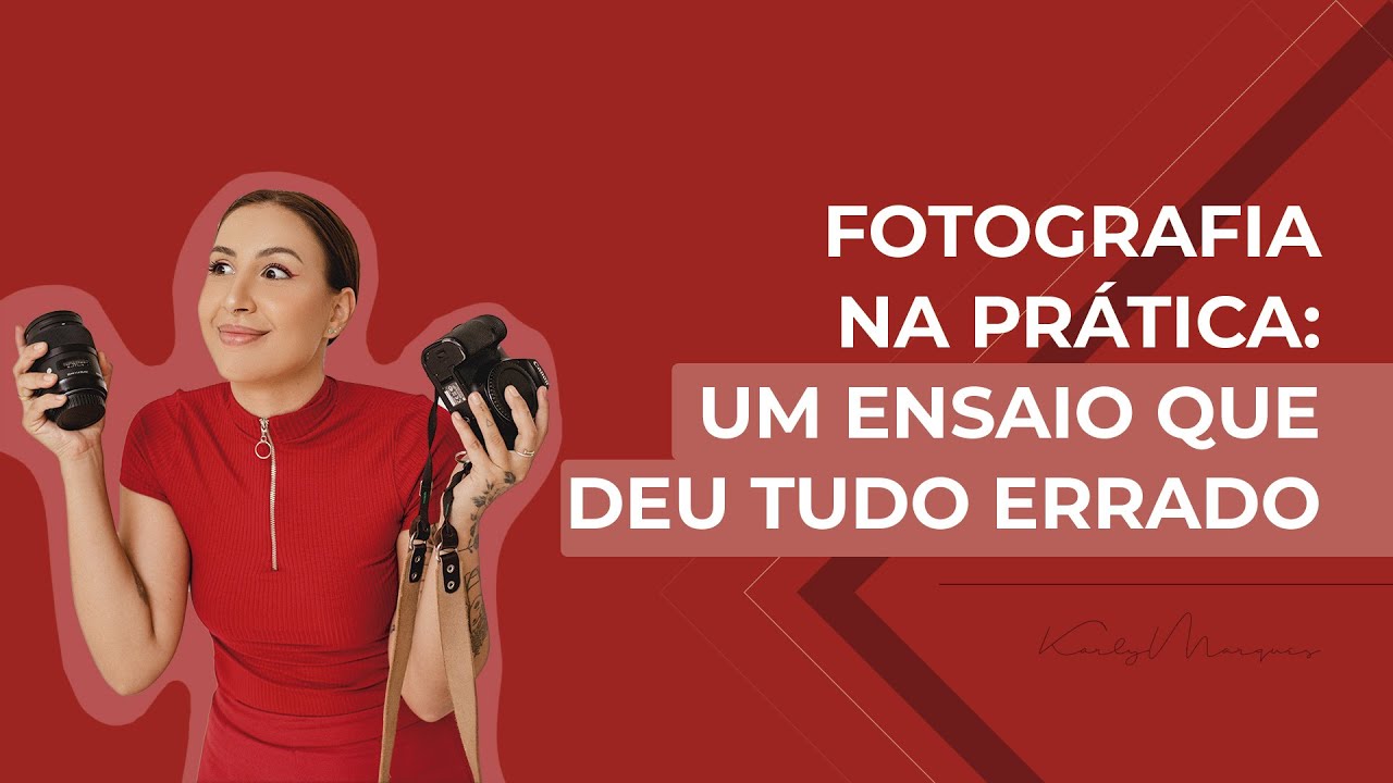 FOTOGRAFIA NA PRÁTICA - ENSAIO NA CHUVA QUE (QUASE) DEU ERRADO