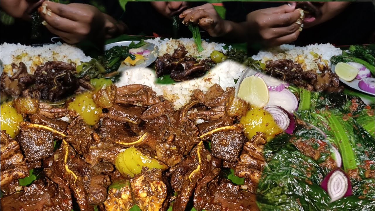 Pork fry & liver fry pork dilichus oili pork mukbang 🤤 testy pork & oili liver fry