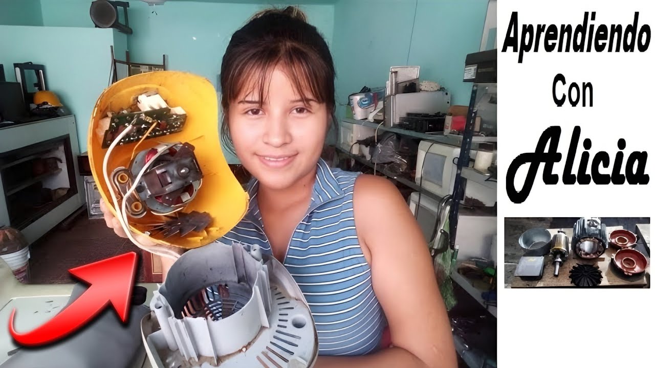 Como Rebobinar Una Licuadora (Armadura en Paralelo)