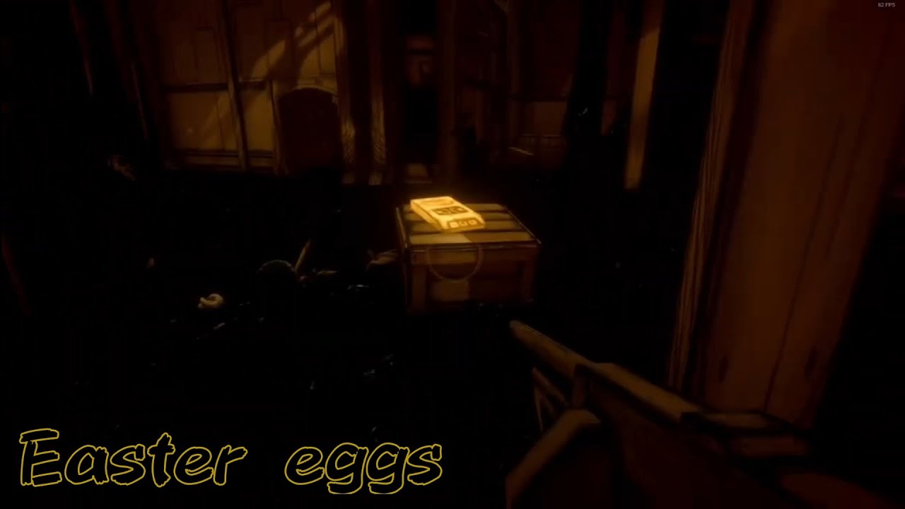 Bendy and the ink machine } all Easter eggs } no commentary