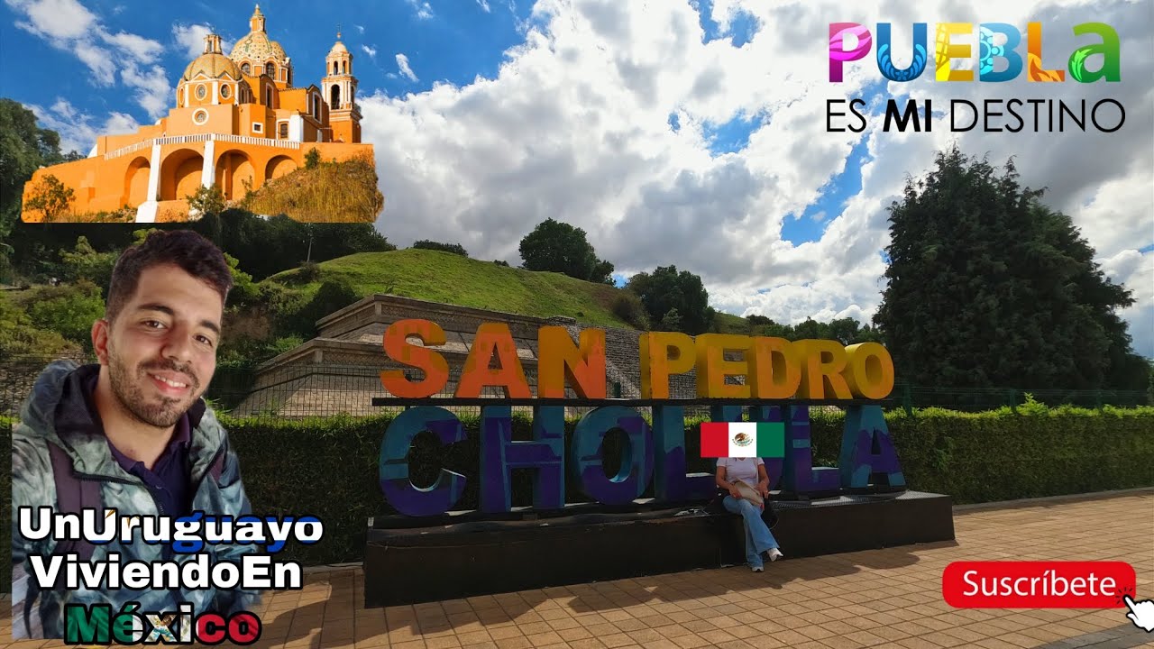 CHOLULA Pueblo Mágico de PUEBLA #mexico #extranjero