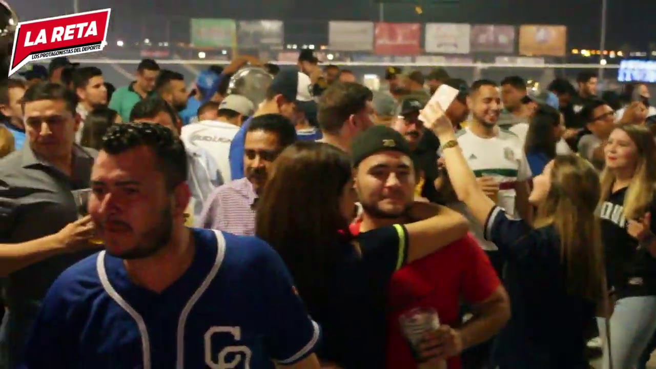 FIESTA EN EL ESTADIO YAQUIS EN CD. OBREGON SONORA