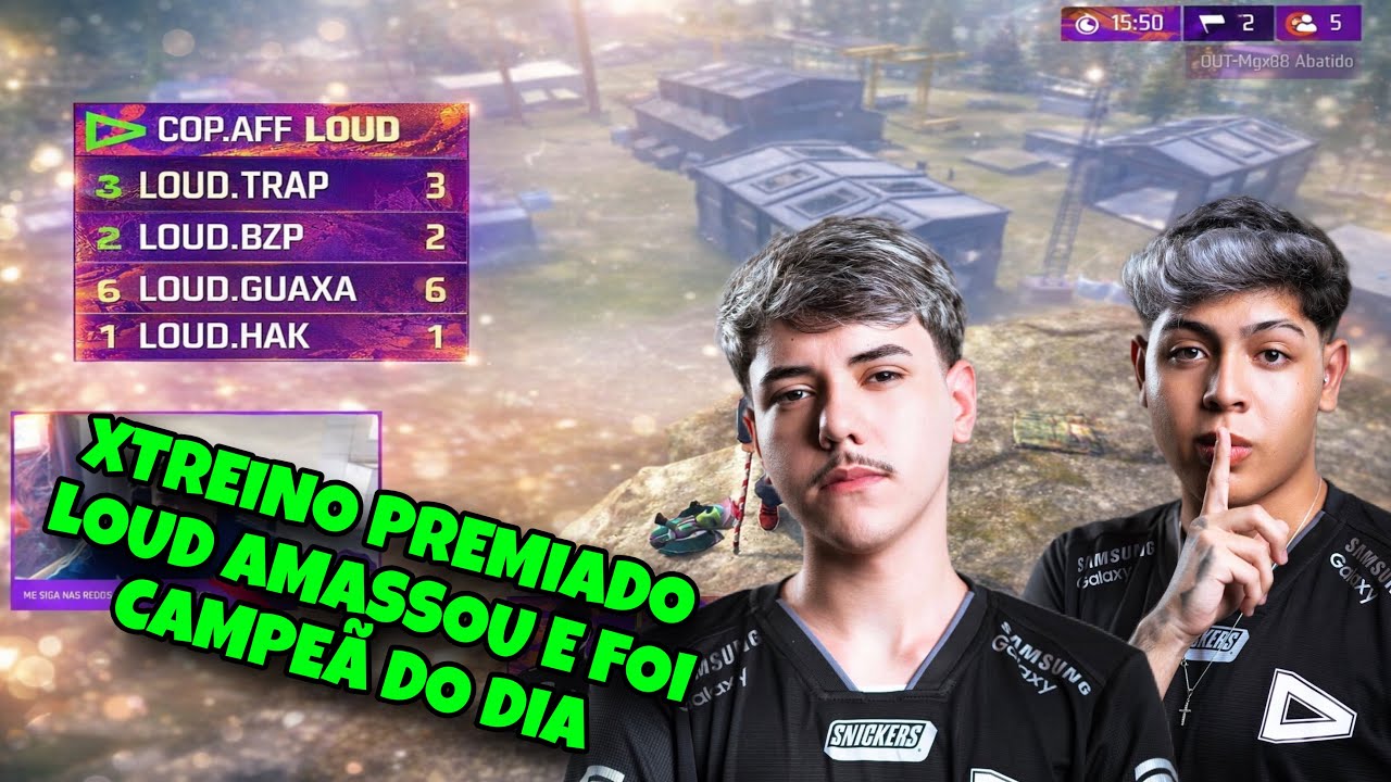 XTREINO PREMIADO LOUD AMASSOU NO DIA E FOI CAMPEÃ / HAK, BZP, TRAP E GUAXA AMASSARAM MUITO NO DIA