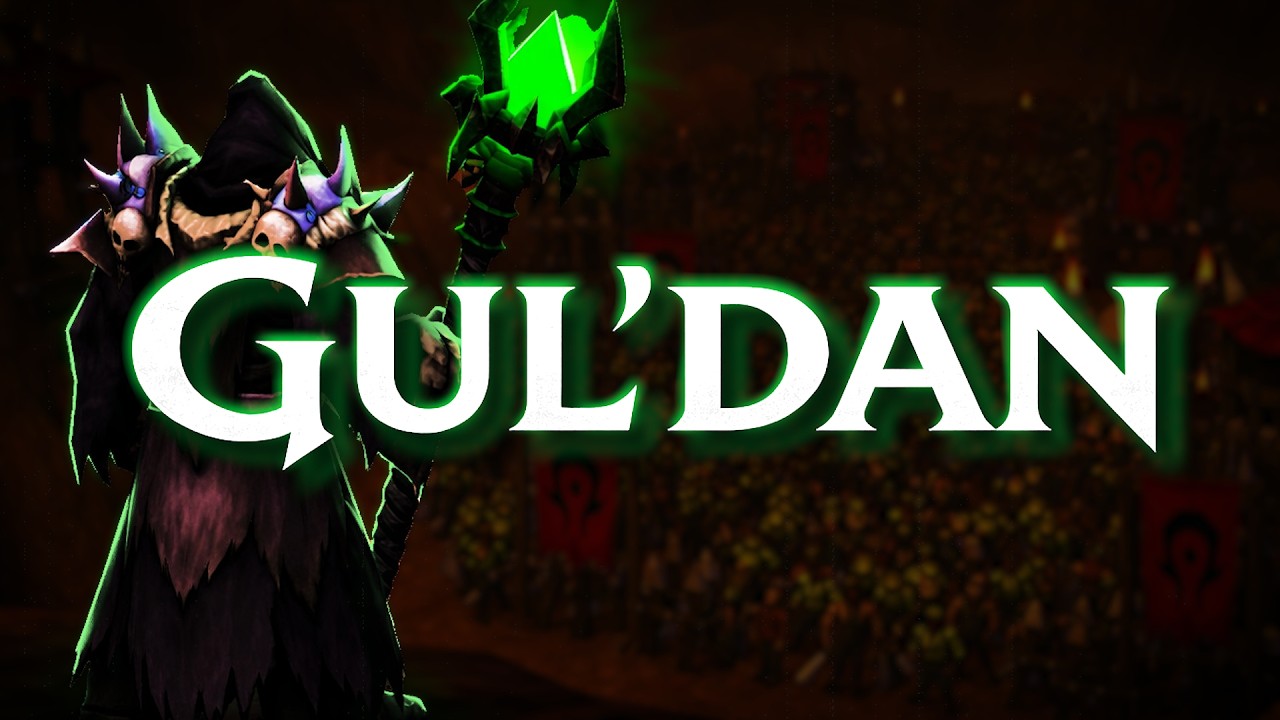 ¿Quién fue Gul'dan? | El primer Brujo de la Horda | Warcraft para Dormir