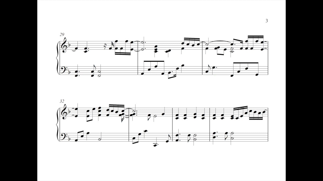 Der Weg -- Herbert Grönemeyer (Piano Cover)