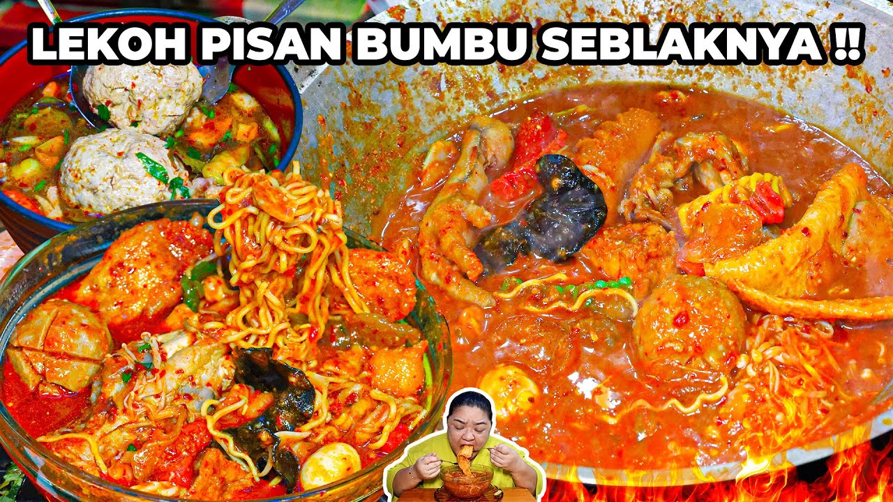 SEBLAK VIRAL SE-BOJONG GEDE!! SEKALI MASAK SAMPE 7 TUNGKU SAKING LARIS MANIS!!