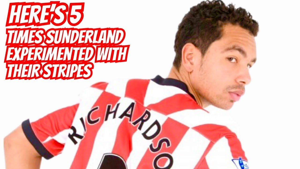 Here’s 5 times Sunderland AFC experimented with their stripes