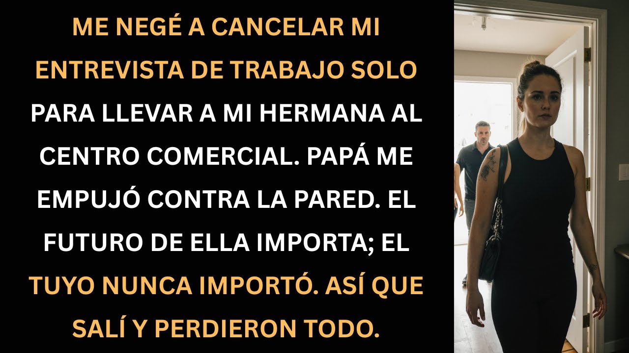 Me empujaron, ignoraron mi futuro… me levanté y ellos lo perdieron todo.