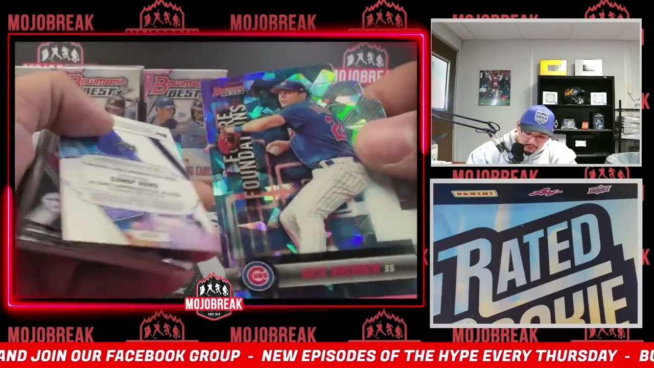 Случайная команда №1 - Набор бейсбольных карточек Bowman's Best Baseball Hobby 2019, 4 коробки, п...