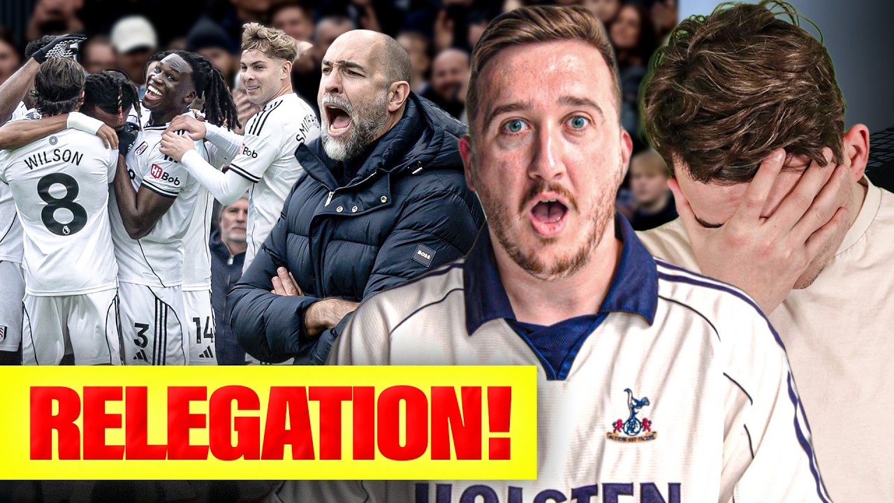TOTTENHAM WILL GO DOWN! ! Fulham 2-1 Tottenham Review – Spurs Collapse at Craven Cottage!