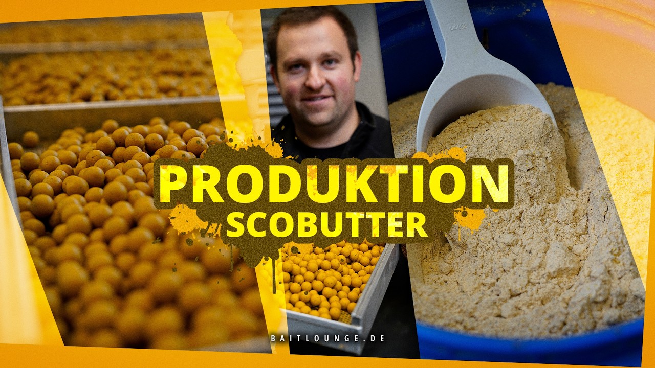 Scobutter 💛 Produktion von A bis Z - Der Boilie für kaltes Wasser und zum Instantangeln 🎣! Angeln 