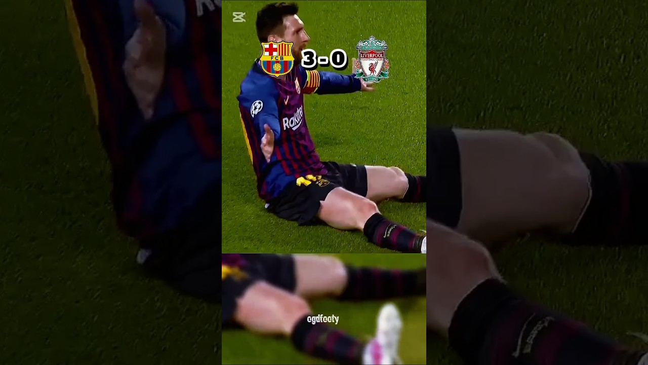 The day Messi destroyed Liverpool ☠️🔥 
