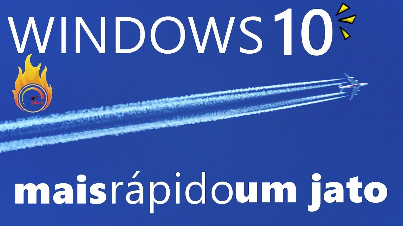 DEIXE O WINDOWS 10 MAIS RÁPIDO, ALTA PERFORMANCE