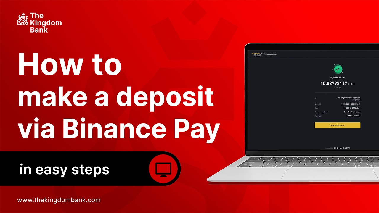 How to make a deposit via Binance Pay