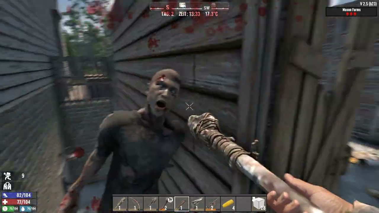 7 Days to Die #4 | INFIZIERT! 😱 Auf der Suche nach Honig & Antibiotika 