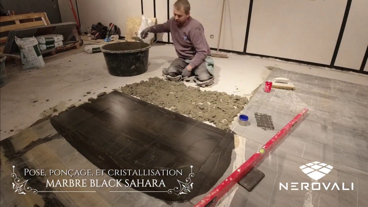 Pose de marbre, carrelage, pon&ccedil;age et cristallisation