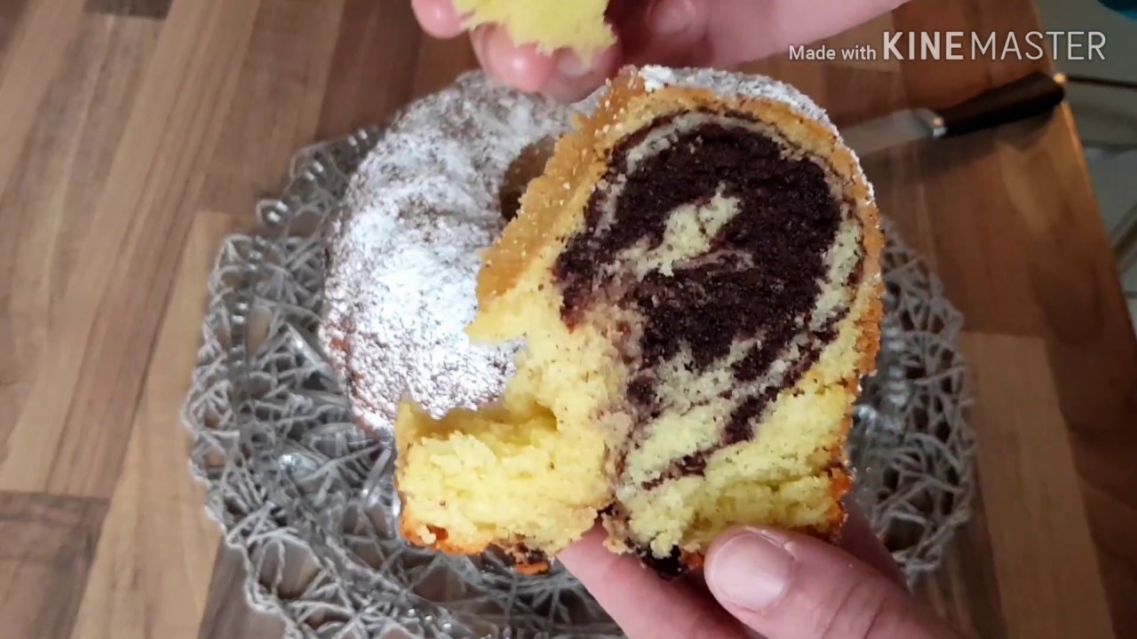 Marmorkuchen saftig, luftig, fluffig, super lecker 👍
