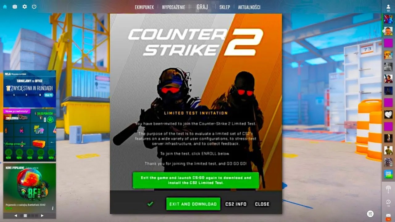 przywrócili cs:go więc testuję movement