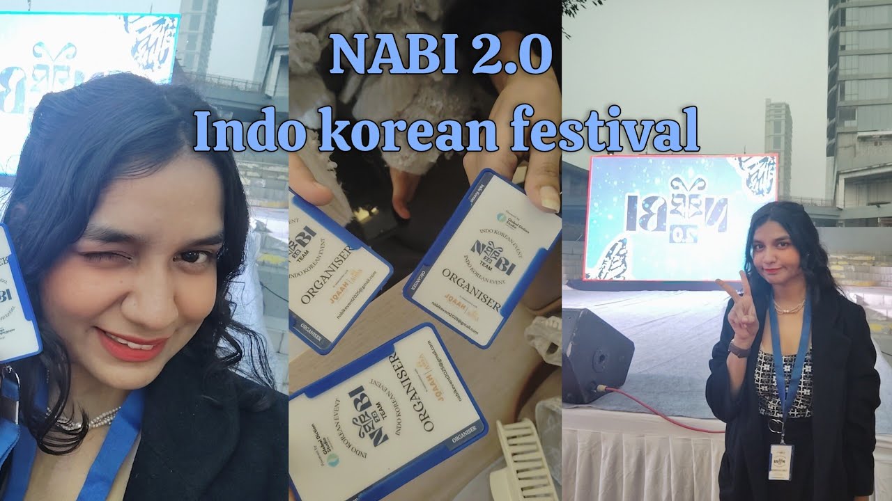 Korean and indian event NABI 2.0 #koreanevent #korea #indo #korea 
