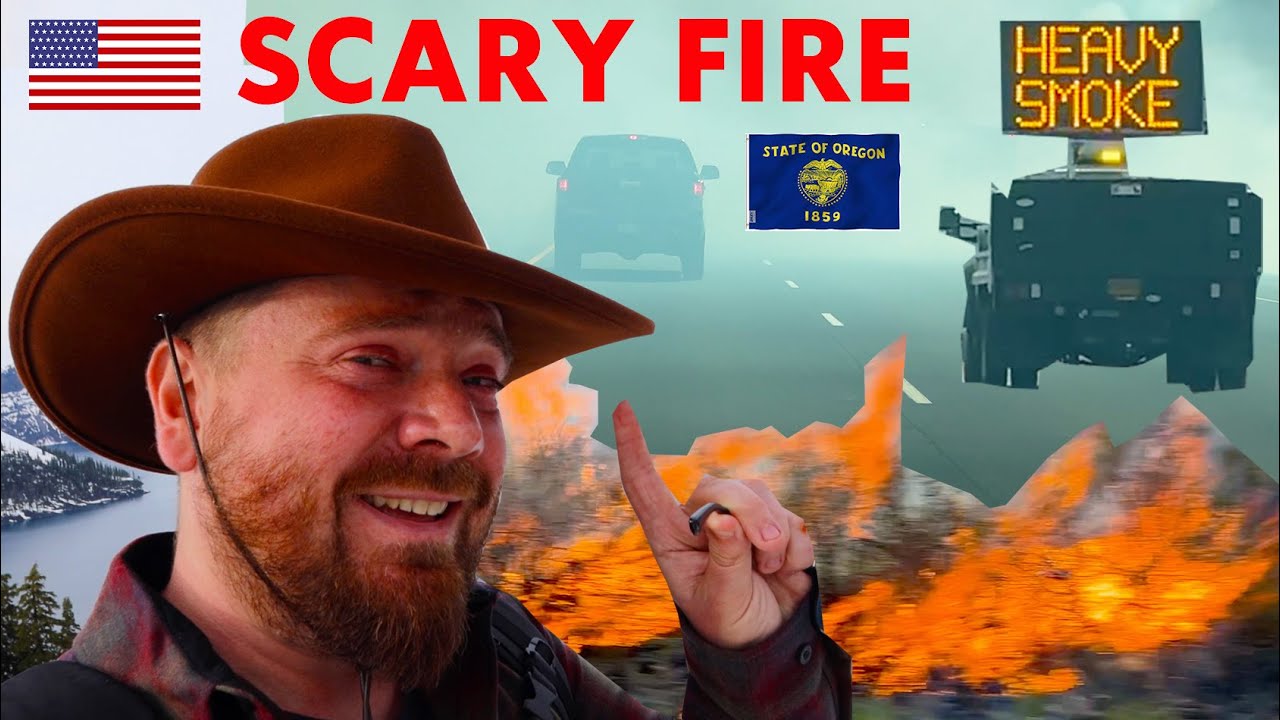 🇺🇸 Scottish Guy Drives to America's Crater Lake 🏴󠁧󠁢󠁳󠁣󠁴󠁿
