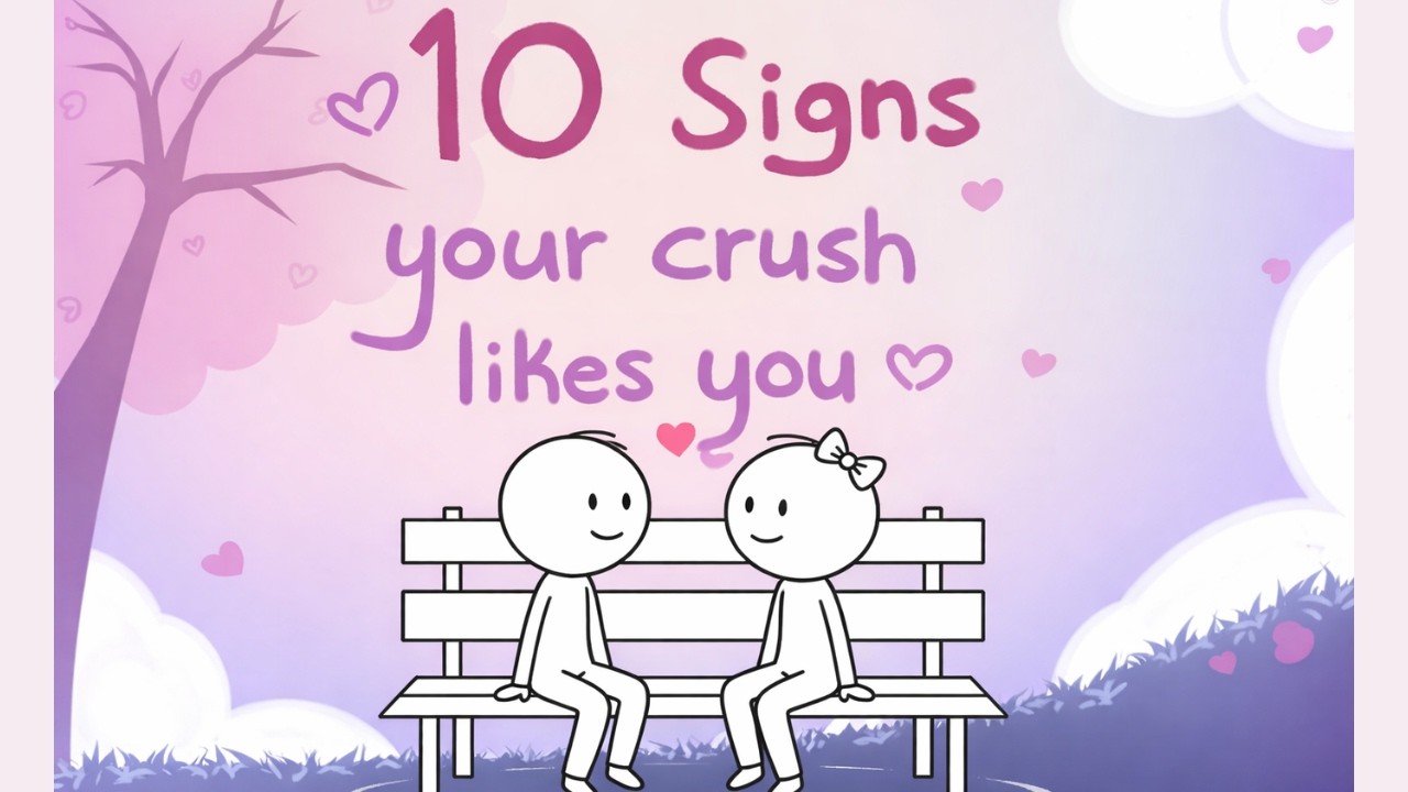 Does My Crush Like Me? 10 Hidden Signs of Attraction 💕