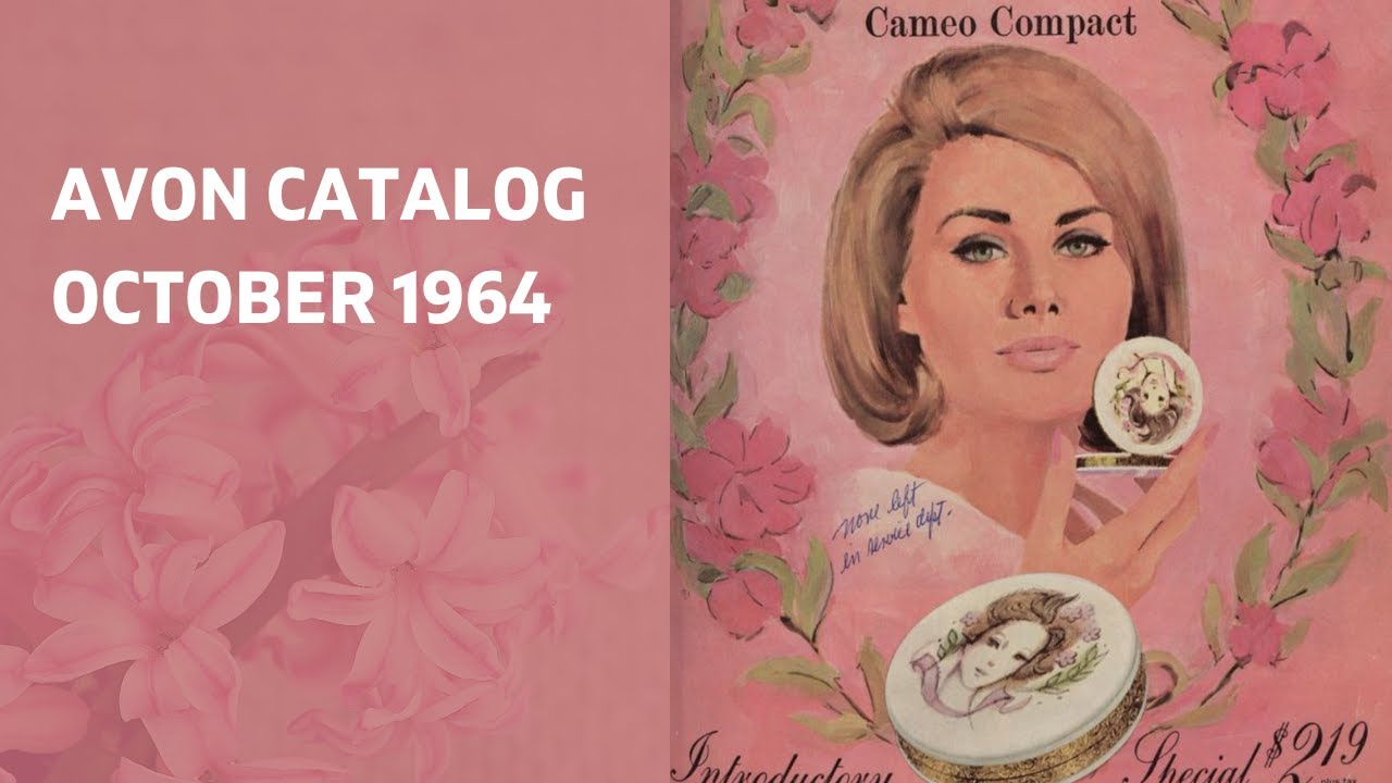 Vintage Avon Catalog October 1964