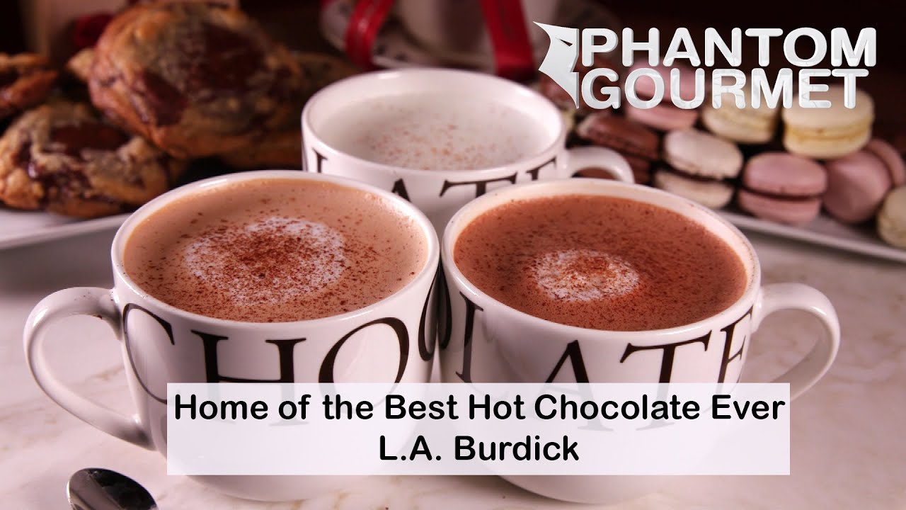 L.A. Burdick - Home of the Best Hot Chocolate Ever