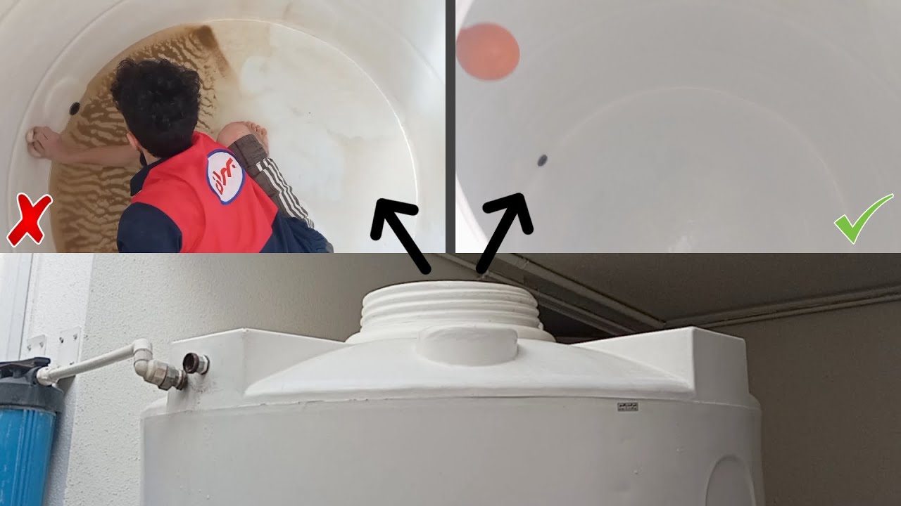 Professional Water Tank Cleaning Process