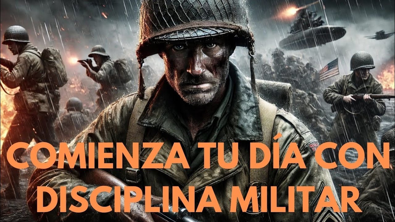 DISCIPLINA MILITAR PARA EMPEZAR TU DÍA: Discurso motivacional