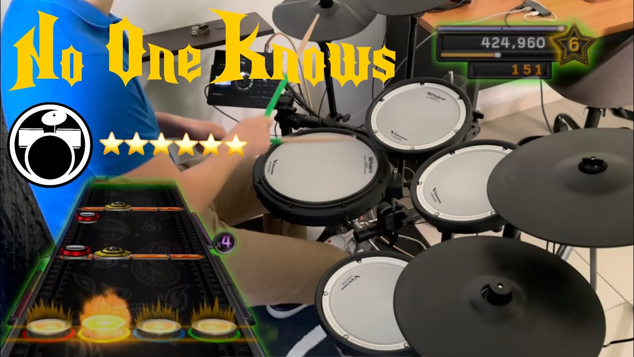 No One Knows - Queens of the Stone Age Expert Drums Clone Hero