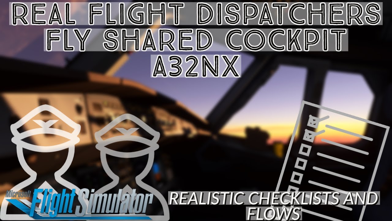 MAX REALISM!! REAL FLIGHT DISPATCHERS DO SHARED COCKPIT / VATSIM / PACX / CHECKLISTS / CHARTS