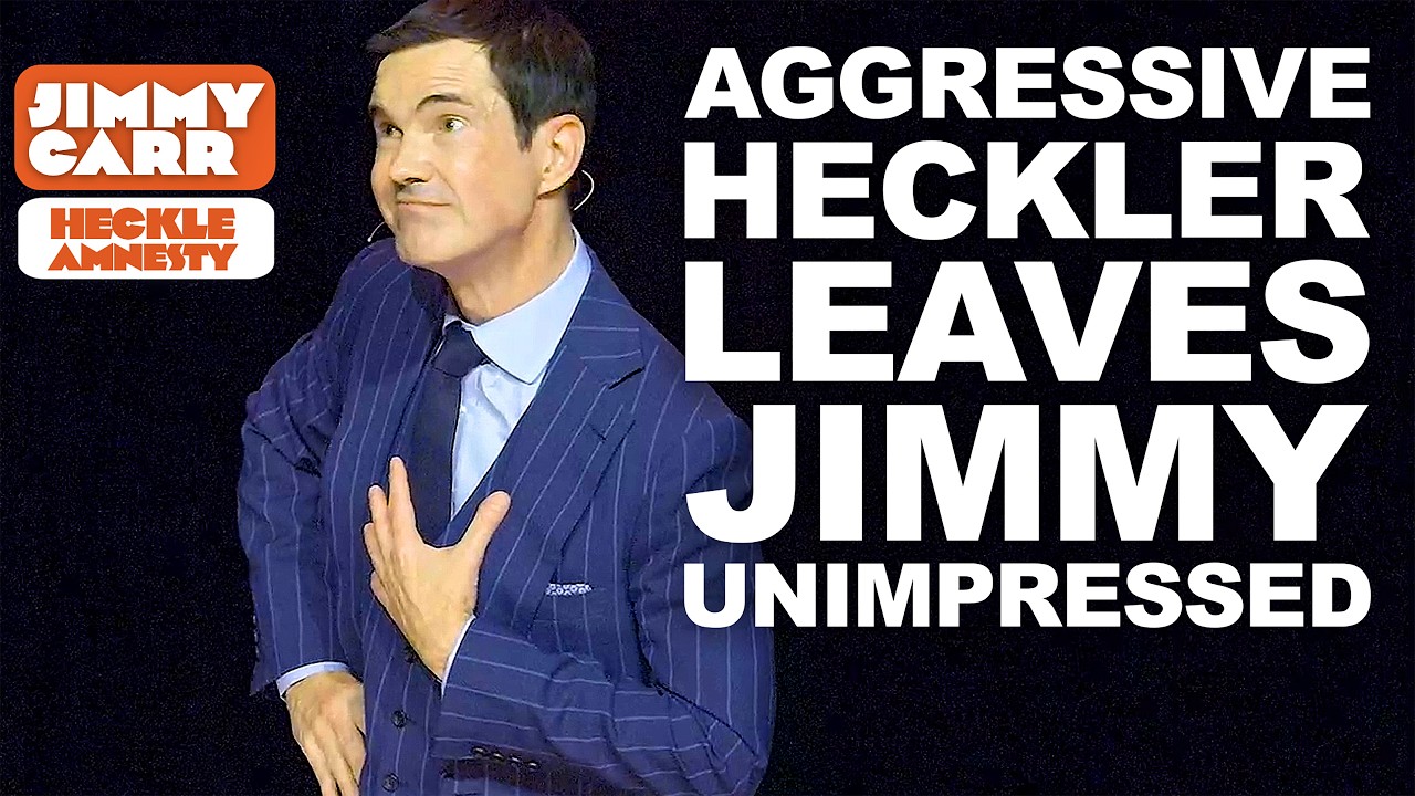 Jimmy Finally Loses Patience With Aggressive Heckler | Jimmy Carr Crowd Work