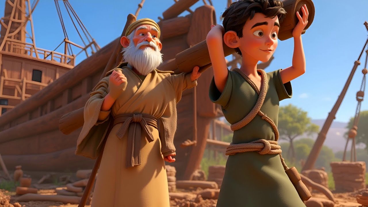 Noah's Ark and The Flood Story Told Like Never Before in Animation - Bible Book of Genesis 6-7