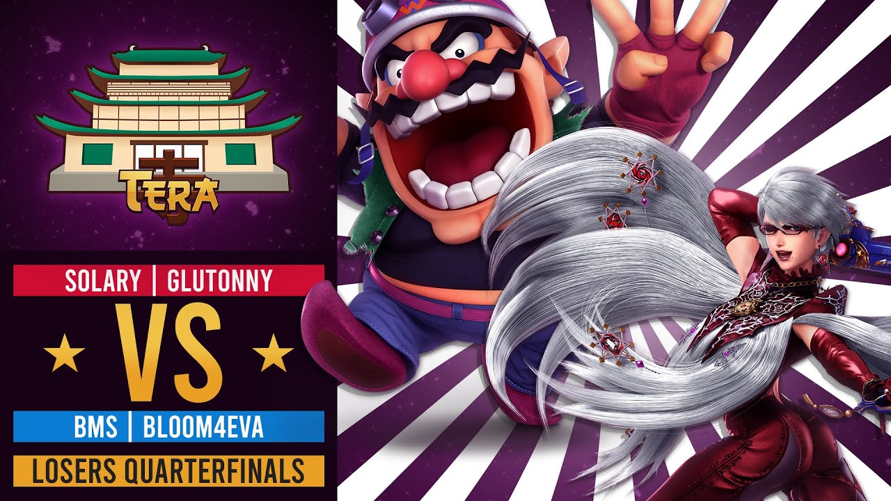 Tera: Losers Quarterfinals - Solary | Glutonny (Wario) vs BMS | Bloom4Eva (Bayonetta)