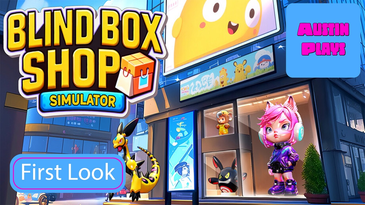 Первый взгляд на Blind Box Shop Simulator! Открываем наш магазин японских игрушек с сюрпризами!