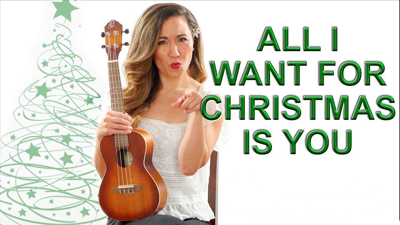 All I Want for Christmas Is You - Ukulele Tutorial with Riff and Play Along