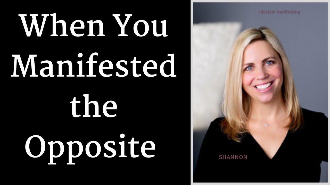 The opposite of my manifestation happens? Do This! #lawofassumption #specificperson