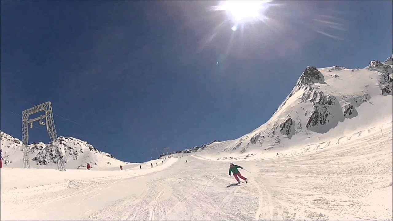 GoPro: skiing Schnalstal/Val Senales [HD]