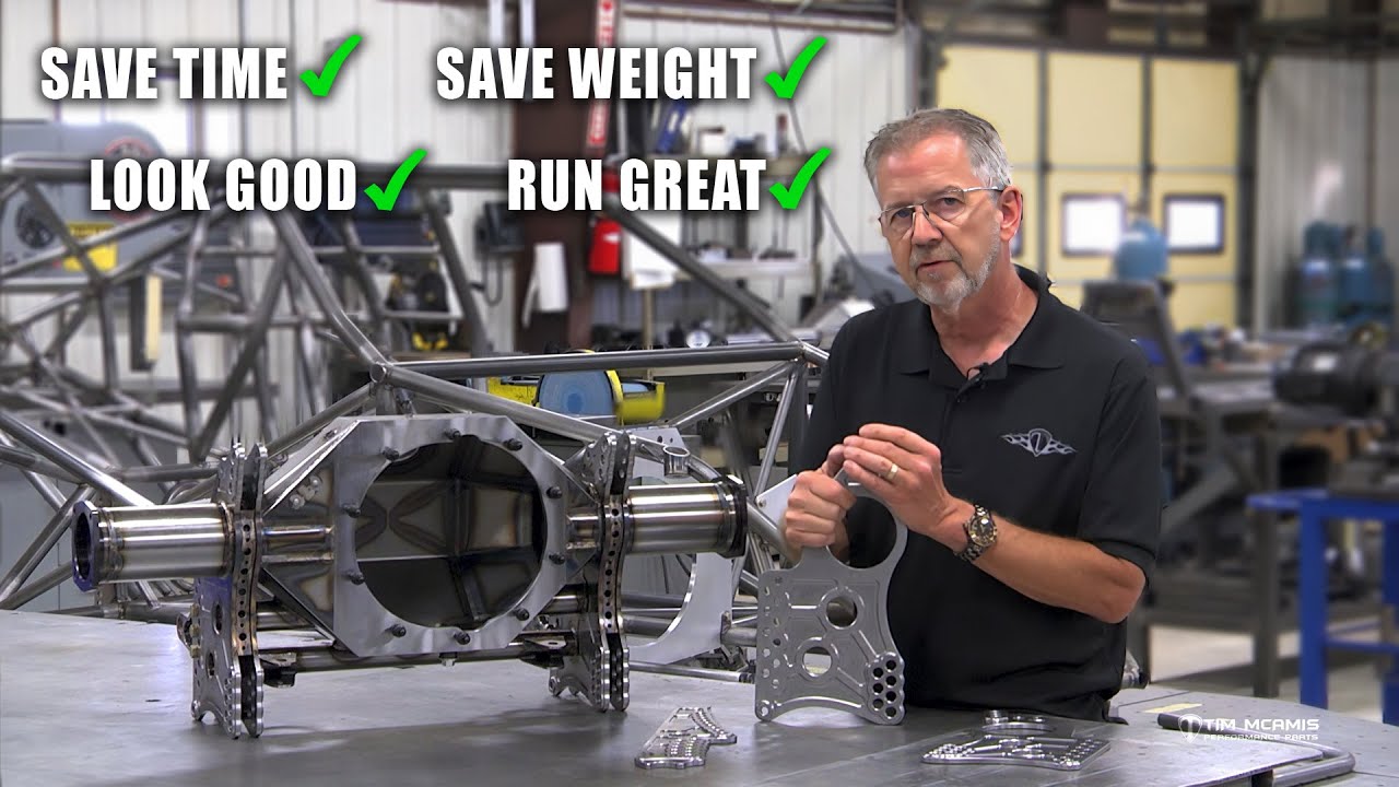 Billet 4-Link Housing Brackets equal 12 cheeseburgers in weight savings...