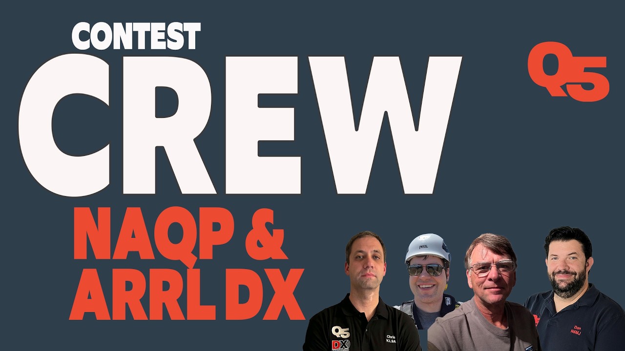 Команда Contest Crew возвращается с NAQP и ARRL DX.