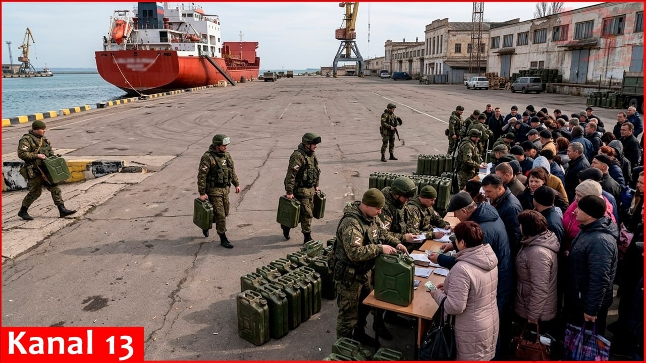 Российская армия создала теневой рынок топлива в Крыму: оккупанты воруют бензин и перепродают его...