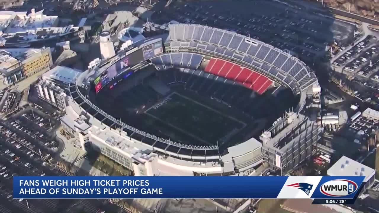 Fans weigh high ticket prices ahead of Sunday's Patriots game
