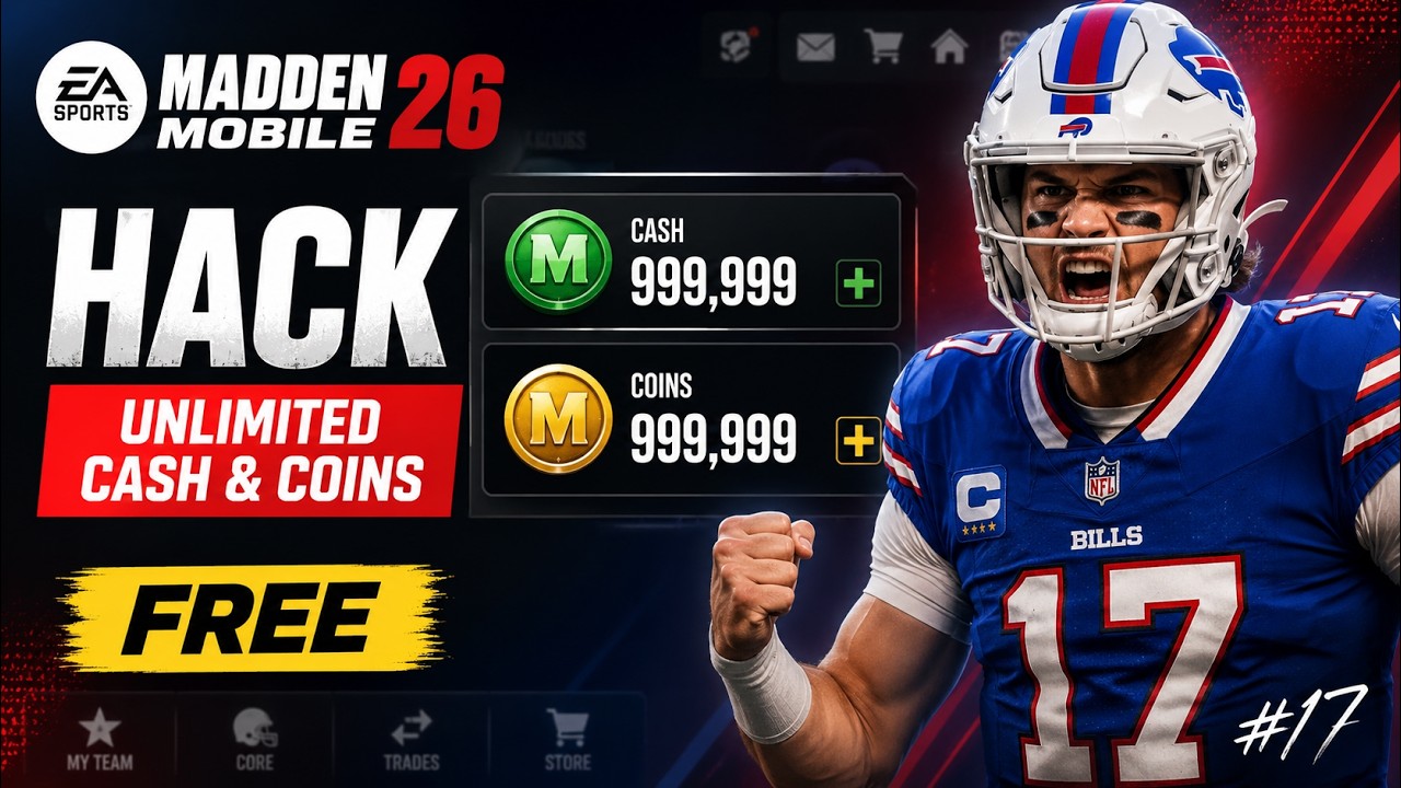 Madden Mobile 26 Hack Unlimited Cash & Coins (FREE)