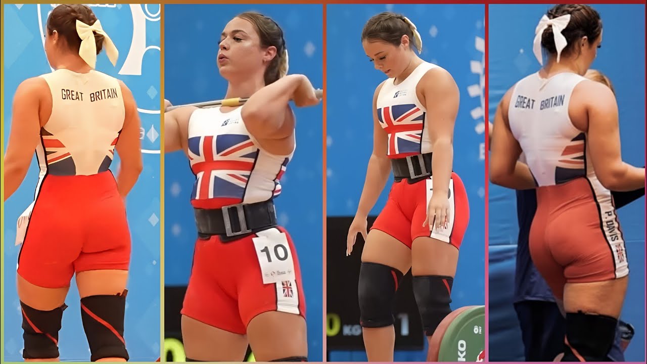 Phoebe Davis 🇬🇧 Teenage Weightlifting Queen Of Team GB | Women’s 63kg Power Rising