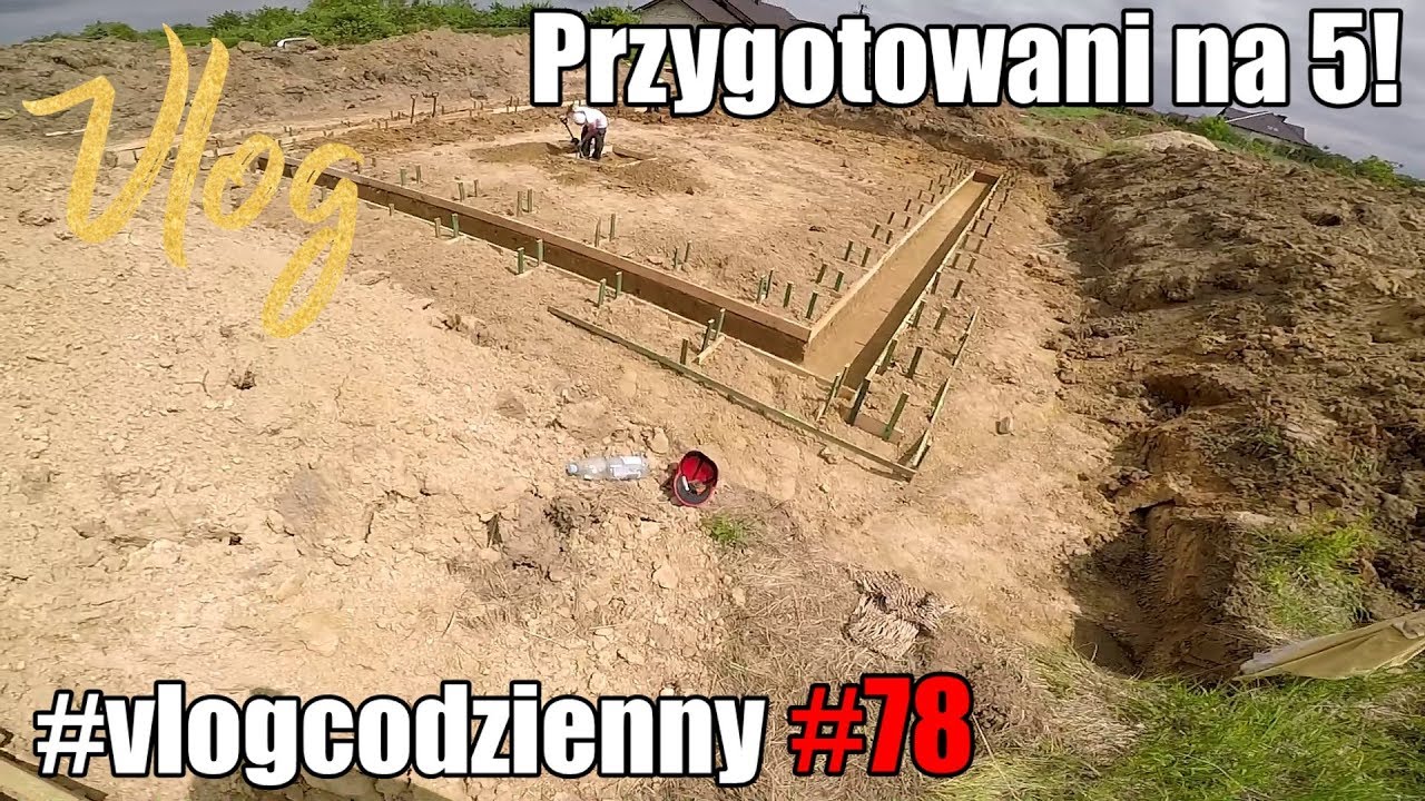 #vlogcodzienny #78 - Do przodu z robotą. Obie budowy przygotowane. Bilans na + #domza150tysiecy.pl
